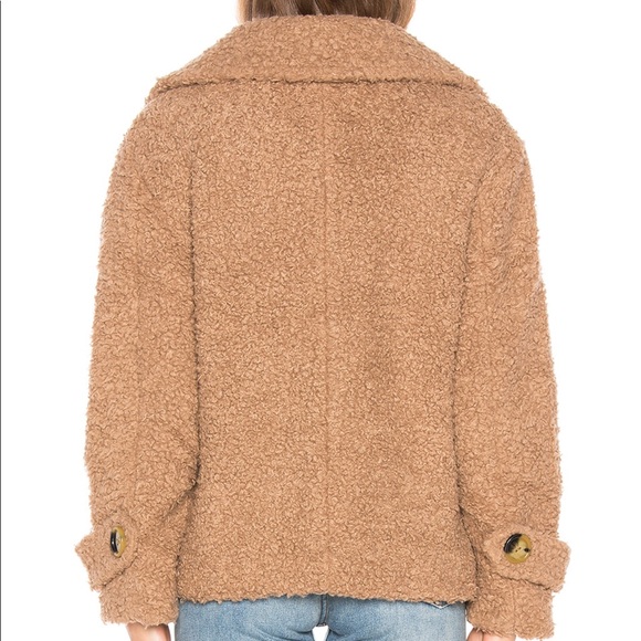 Free People So Soft Cozy Peacoat - Picture 5 of 5